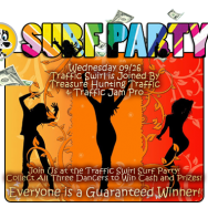Surf Party With Traffic Swirl And Hot Flash Hits